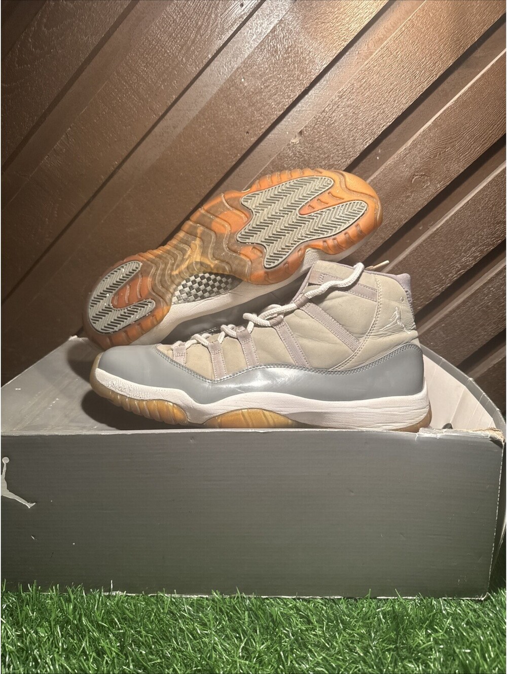 Air Jordan 11 Retro Cool Grey 2010 Size 13 Fair  378037-001